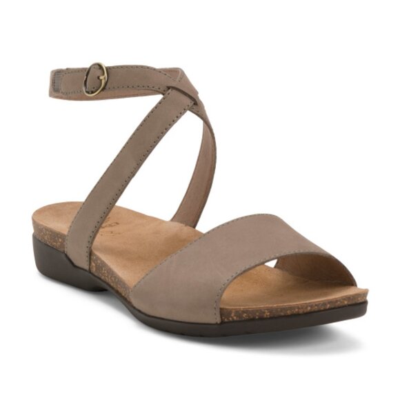 NEW DANSKO Leather Rafferty Comfort Sandals in Taupe for women 1125 4s2 - Picture 2 of 10